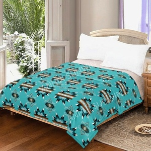 Manta <span class=keywords><strong>Azteca</strong></span> Rosa, Manta de Lana de Pueblo Indígena, Mantas Suaves y Cálidas para Invierno, Tamaño King para Sofá, Cama o Sillón - Product Image 5