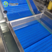 Machine de nettoyage à bulles d'air commerciale pour aliments emballés, machine de lavage à bulles continue en acier inoxydable