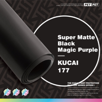 Film adhésif PVC pour voiture, effet super mat noir magique violet, 1,52 x 17 m, sans bulles d'air, changement de couleur automatique, très vendu