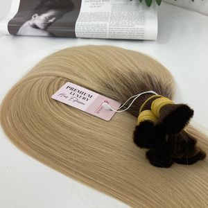 Best Quality Virgin Human Hair Bulk <b>Extensions</b> Cuticle Aligned Ombre Remy Hair from Factory Supplier <b>Cheap</b> price - Product Image 5
