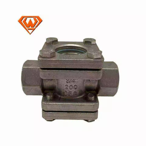 Vetrospia in Tubo di Vetro Borosilicato per Alte Temperature PN16 con Filettatura Femmina - Product Image 1