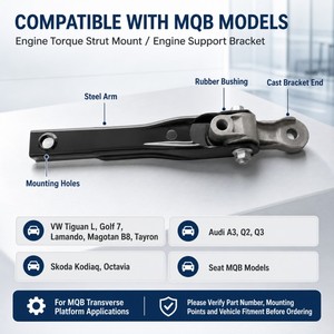 Soporte de Torque para Motor 5Q0199855AB para VW Tiguan L, Golf7, Magotan B8, <span class=keywords><strong>Audi</strong></span> <span class=keywords><strong>A3</strong></span>, Q3, Skoda Kodiaq MQB, Repuestos de Auto - Product Image 3