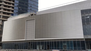 Panneau mural en aluminium moderne pour façade extérieure, revêtement métallique imperméable et thermolaqué - Product Image 3