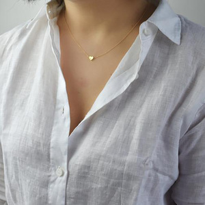 Collane semplici catena di clavicola <span class=keywords><strong>tutto</strong></span> con collana corta d'<span class=keywords><strong>amore</strong></span> a cuore - Product Image 2