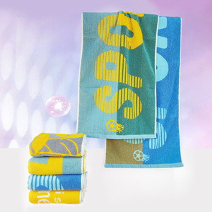 Serviette de sport en pur coton 40x100 cm, séchage rapide, impression par sublimation, pour badminton et utilisation en salle de sport - Product Image 3