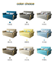 Nouveauté Promotion Design Commercial Canapé en Tissu Pliante de Luxe Salon Canapés Relax Canapé-lit avec Matelas