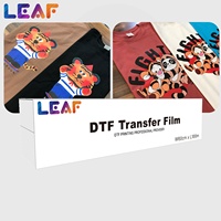 Feuilles de vinyle à transfert thermique imprimable A3, vente en gros, peau froide HTV, presse à chaleur, Film PET pour imprimante DTF