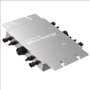 Nuevo Inversor Solar Micro de Salida Única de 2000W y 2400W, Resistente al Agua IP67, Híbrido Conectado a la Red, con 12 Años de Garantía del Fabricante - Product Image 2