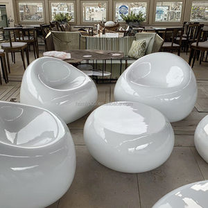 Juego de Mesa y <span class=keywords><strong>Sillas</strong></span> de Jardín HCM 105, Estilo Gumball, Resistente, para Exteriores, Hotel, Patio, Silla de Descanso Moderna para Villa, Apartamento, Oficina - Product Image 5