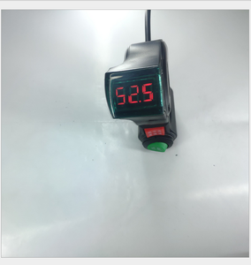 Ngón tay cái Shifter + on-off/Cruise/3 tốc độ chuyển đổi + pin hiển thị điện áp Vôn kế + Khóa xe đạp điện Scooter ba bánh tự làm các bộ phận - Product Image 5