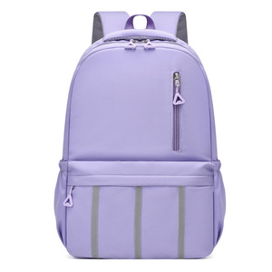 2026 New Unisex <b>College</b> Students High Appearance Simple Fashion Waterproof Polyester Schoolbag 20-36L <b>Backpack</b> Zipper - Product Image 1