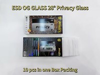 Protection d'écran anti-espion pour 16 Pro 14 15 Plus 11 13 12 XR XS 6 7 8 SE ESD Og Glass 28 °   Film de protection en verre trempé anti-espionnage