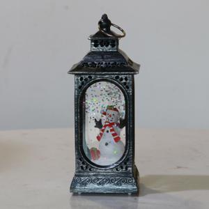 New Item Christmas LED Warm White <b>Table</b> Lantern Decoration Lights Eco-friendly <b>Plastic</b> 3xLR44 Battery Operated - Product Image 6