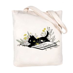 Bolsas de Compras de Lona de Algodón Reciclables en Oferta, Bolsa de Compras para Mujer con Logotipo - Product Image 4