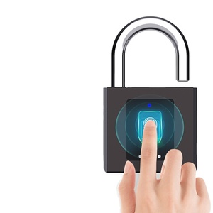Smart Anti-theft high security padlock thumbprint