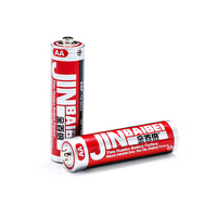 Venta al por mayor 1,5 V AA Tamaño Zinc Carbon Battery R6 Baterías primarias de celda seca ampliamente utilizadas para electrodomésticos