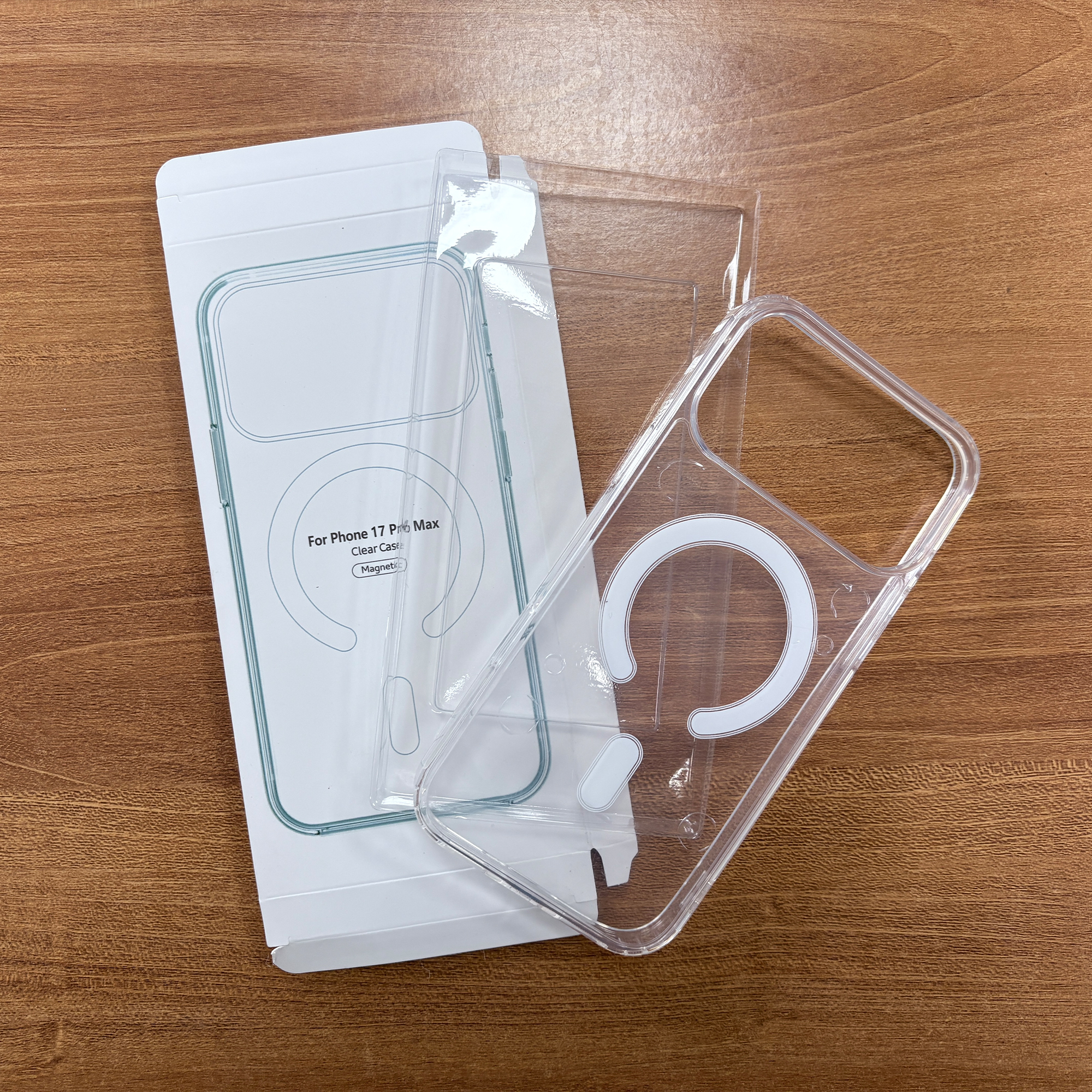 Transparent with packaging box