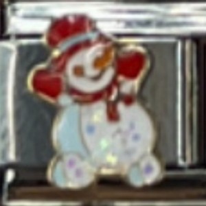 Italian Charm Bracelet Stainless Steel Modular Bangle Cartoon Christmas Charms Unisex Gift Jewelry - Product Image 3