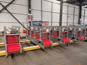 Convoyeur <span class=keywords><strong>anti</strong></span>-casse pour œufs destiné à la collecte automatique des œufs dans les fermes avicoles d'élevage en cage - Product Image 1