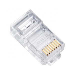 Nhà Máy Chất Lượng Cao CAT5 <span class=keywords><strong>CAT6</strong></span> <span class=keywords><strong>UTP</strong></span> 8P8C Đầu Nối RJ45 Mạ Vàng Mạng Ethernet Kết Nối Mô-đun - Product Image 2