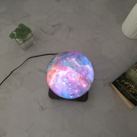 Lámpara de Mesa con Globo de Levitación Magnética, Rotación Automática, Decoración para el Hogar, Luces Decorativas para Escritorio, Venta Directa de Fábrica