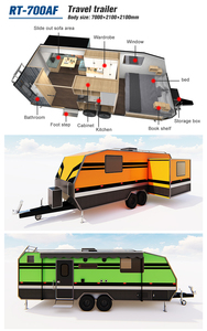 <span class=keywords><strong>Camping</strong></span>-<span class=keywords><strong>car</strong></span> RV Caravan Camper Remorque Mobile à vendre Maison mobile confortable et fiable avec un intérieur spacieux pour l'aventure - Product Image 3