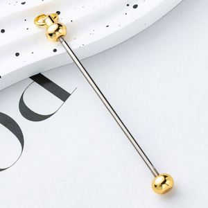 Diy Durable Metal Keychain Kit <b>Rainbow</b> Color Gradient Silk Screen Printed Custom Charm Craft Supplies for Party Gifts - Product Image 2