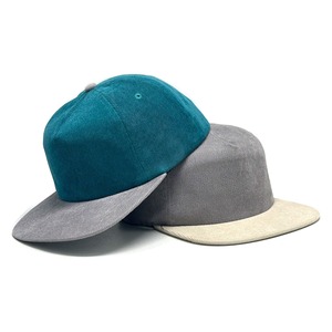 Casquette de baseball vintage en velours côtelé patchwork, visière plate, réglable, style hip-hop, snapback, logo personnalisé - Product Image 1