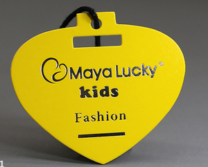 Étiquettes personnalisées en carton pour vêtements et chaussures avec pelliculage mat et revêtement UV, étiquettes de vêtements avec votre propre logo - Product Image 4