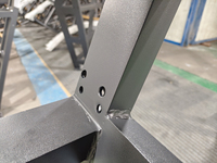 Base en acier robuste sur mesure pour support de scène incurvé, support au sol pour structure en treillis d'aluminium et écran LED