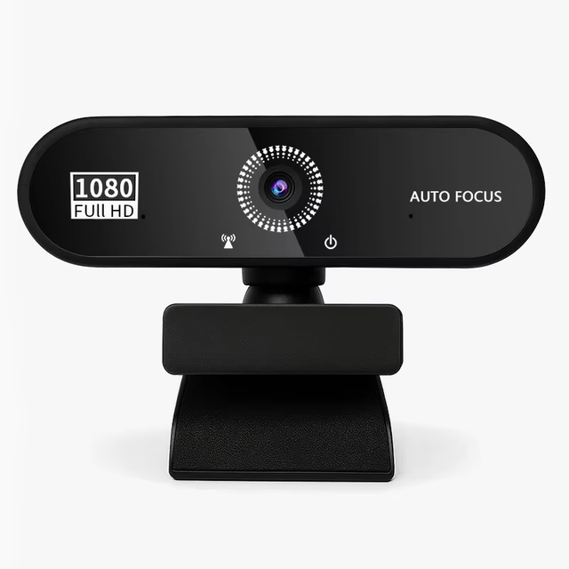 4K HD 2MP CMOS Auto Focus Network Webcam with USB Interface for Real-Time Video Live Streaming & Multifunctional Use-in Stock