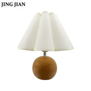 Modern Custom Plum Blossom Pleated Lampshade Folded Fabric Lampshades Lamp Parts For Table Lamp Lighting Decoration