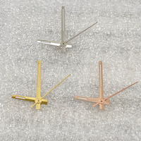 Aiguilles de montre personnalisées en or rose, aiguilles de montre lumineuses vertes, aiguilles de remplacement compatibles avec le mouvement 3135