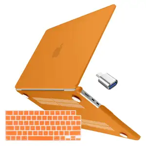 Capa protetora transparente fosca, dura, para macbook air 12/13.3/13.3 retina pro 13 15 16 a1534 a2289 a2159 capa dura a146