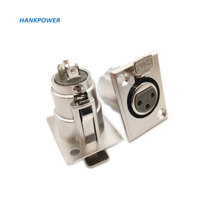 3Pin XLR Nam Nữ Khung Gầm Bảng Điều Khiển Gắn Kết Nối Ổ Cắm Kim Loại XLR Cắm Ổ Cắm Jack XLR Bộ Chuyển Đổi - Product Image 6