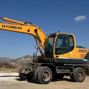 Excavadora de ruedas usadas Hyundai 150w-9 60w-7 60w-9 150w-7 210w-7 210w-9 de segunda mano de Corea - Product Image 1