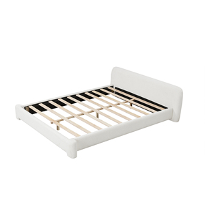 Modern Full <b>Size</b> Upholstered <b>Frame</b> Soft <b>Bed</b> Platform <b>Bed</b> Soft <b>Bed</b> Living Room Furniture - Product Image 6