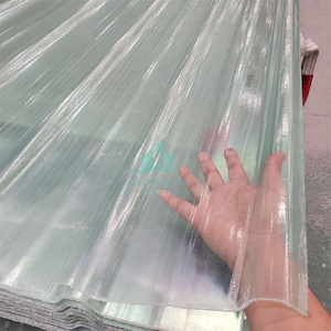 Tegole in Resina FRP Trapezoidali Usate in Fabbrica, Resistenti alla Corrosione e ai Raggi UV, Facili da Installare - Lastre Solari e Lastre in <span class=keywords><strong>PC</strong></span> Goffrate - Product Image 2