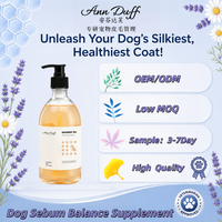 Esens Penyeimbang Sebum Anjing Formula Alami Serum Pengontrol Minyak untuk Perawatan Kulit dan Bulu Anjing Logo Kustom