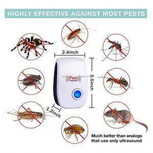 Trampa Ultrasónica <span class=keywords><strong>para</strong></span> Control de Plagas en Interiores, Segura y Efectiva, Repele Mosquitos, Moscas, Cucarachas, Ratones y <span class=keywords><strong>Ratas</strong></span>, <span class=keywords><strong>para</strong></span> Humanos y Mascotas - Product Image 5