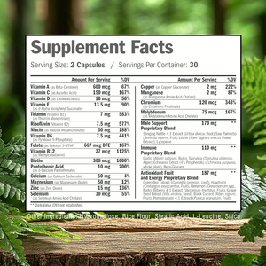 Cápsulas multivitamínicas OEM ODM para hombres con folato que apoyan el sistema inmunológico, cápsulas multivitamínicas con magnesio para hombres - Product Image 4