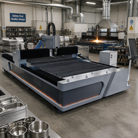Machine de découpe laser à fibre grand format 4020 CNC pour tôles en acier au carbone et en acier inoxydable épais