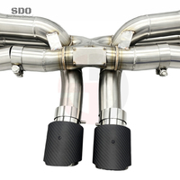 Tubos de Escape SDO Racing para Porsche 718 Boxster Cayman 2.0T 2.5T 2016-2024, Silenciador de Acero Inoxidable con Control de Válvula de Vacío