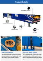 Convoyeur à bande télescopique robuste, machine de chargement automatique pour la logistique industrielle et le transport