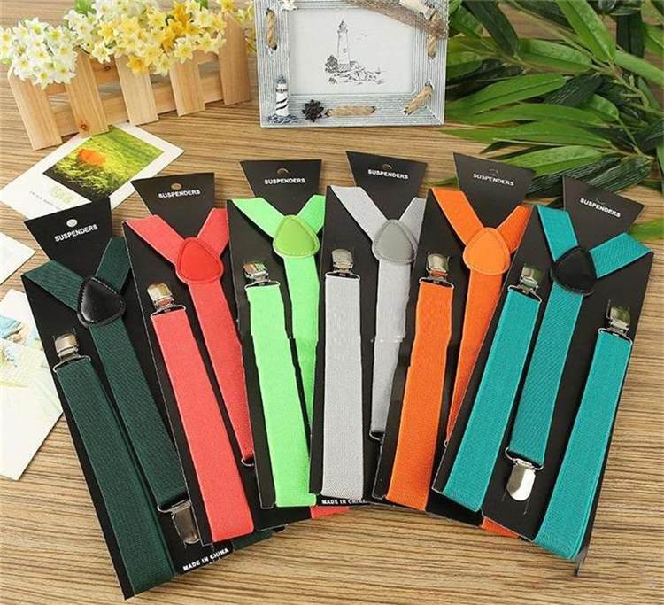 Регулируемые эластичные подтяжки для взрослых, Y-образные мужские подтяжки