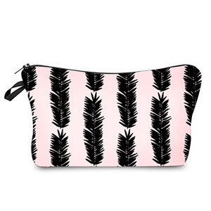 Sac pochette cosmétique en néoprène impression personnalisée étanche avec logo personnel échantillon gratuit sac et étui de maquillage trousse de maquillage - Product Image 5