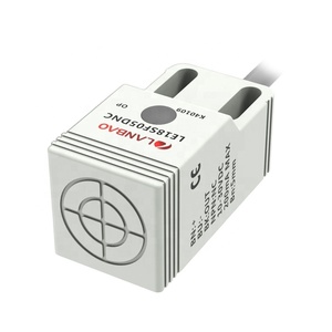 LANBAO Capteur de proximité inductif de haute qualité, série LE18, petit carré 18*18mm, 2 fils AC, connexion par câble - Product Image 1