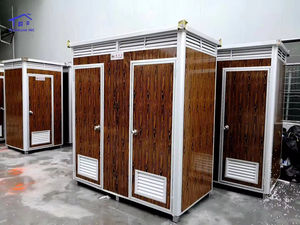 Toilettes mobiles préfabriquées en acier, toilettes modulaires, toilettes publiques, salle de bain, WC, conteneur de maison, douche, toilettes portables avec lavabo - Product Image 6