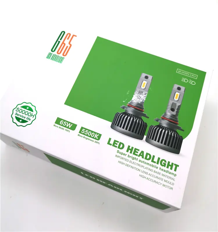 LELANPU G65 led Canbus h7 LED Bulbs H4 LED Headlight H11 HB4 9006 HB3 9005 Auto Motorcycle Fog Lamp 12000LM High Power