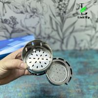 Dragon Egg Edelstahl 2 in 1 Shisha Bowl Head Coals Carbon halter Rauch Shisha Zubehör Smoke Bowl Pot Charcoal Holder